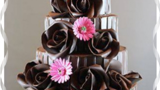 Сватбена торта Шоколадова