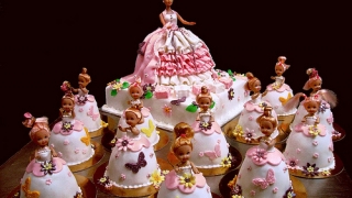 Торта семейство Барби