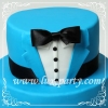 Торта Фрак в синьо