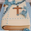 Торта за кръщене Библия