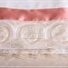 Луксозна хавлиена кърпа за кръщене с френска дантела - Анна Мария