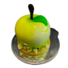 Плодова мини торта Зелена ябълка