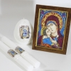 Подарък Уникат Св.Богородица в синьо 1