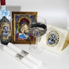 Подарък Уникат Св.Богородица в синьо 2