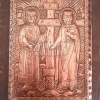 Медна икона св. Константин и Елена