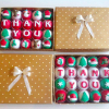 Кутия Коледни бонбони Thank you