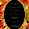 Сватбена покана с флорални мотиви 15