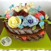 Торта Кошница с цветя