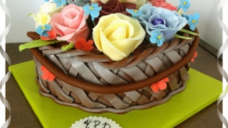 Торта Кошница с цветя